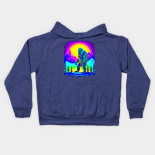 Sasquatch Bigfoot Kids Hoodie